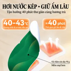 [10 miếng/Hộp] Mắt nạ chườm nóng TEA AROMA hương trà bốn mùa giúp thư giãn đôi mắt