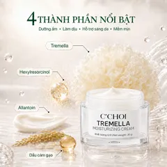 Kem dưỡng ẩm, sáng da, giúp da căng bóng, chống nhăn da, hỗ trợ làm mờ các dấu hiệu lão hóa da C'Choi 