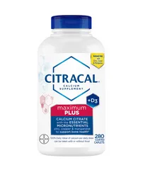 Viên uống canxi hữu cơ Citracal Maximum Plus 280 viên - Hàng Mỹ
