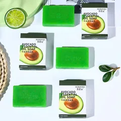 Xà bông tinh dầu quả bơ dưỡng ẩm, chống viêm, chống lão hóa, không khô da SIMISI hộp 90g