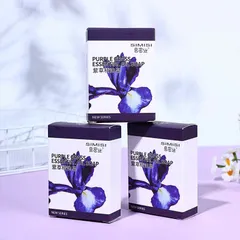 Xà bông tắm tinh dầu tử hoa địa đinh giảm mụn, chống viêm, kháng khuẩn, không khô da SIMISI hộp 90g