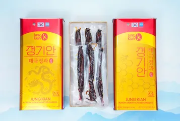 Thiên sâm tẩm mật ong Jung Kian cao cấp – 300g (6 củ)