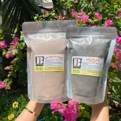 Combo Bột gạo lứt + Bột gạo lứt mè đen giảm cân Brown Rice