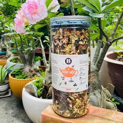 Trà hoa ngũ cốc thảo mộc Brown Rice thanh nhiệt detox ngủ ngon giảm stress 500gr