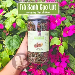 Trà Xanh Gạo Lứt Rang Brown Rice 500gr