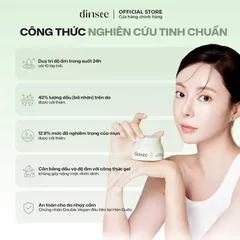 Kem Dưỡng Ẩm Thuần Chay Thiên Sơn Tuyết Liên - Dinsee Premium Vegan Snow Lotus Moisture Cream