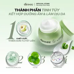 Kem Dưỡng Ẩm Thuần Chay Thiên Sơn Tuyết Liên - Dinsee Premium Vegan Snow Lotus Moisture Cream