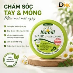 Kem dưỡng tay và móng Kamill Classic 150ml hoa cúc hữu cơ, Đức