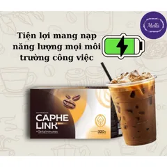 Cà phê Caphe Link new/ vị đậm đà mang lại sự tỉnh táo/ 1 hộp 20gói