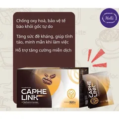 Cà phê Caphe Link new/ vị đậm đà mang lại sự tỉnh táo/ 1 hộp 20gói