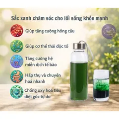 Nước uống cô đặc Green Quantum 150ml / hỗ trợ lanh lọc gan nóng trong