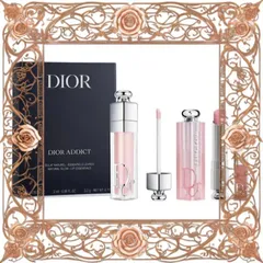 (Chính gốc) Set Son Dưỡng Dior Addict Natural Glow 3 Món Chính Hãng - Chăm Sóc Môi Ẩm Mượt, Tông Màu Tự Nhiên, Phù Hợp Mọi Lứa Tuổi