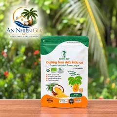Đường hoa dừa hữu cơ Sokfarm 100g - Đường ăn dặm cho bé.