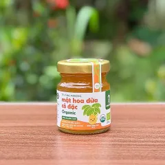 Mật hoa dừa cô đặc hữu cơ Sokfarm size mini 65g.