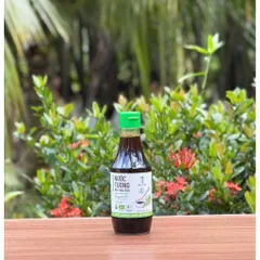 Nước tương không đậu nành - nước tương hữu cơ ít muối từ mật hoa dừa Sokfarm 200ml