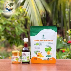 Combo 3 sản phẩm gia vị cho trẻ em từ mật hoa dừa Sokfarm