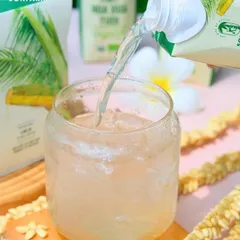 Date 7/2027 Thùng 12 hộp mật hoa dừa tươi Sokfarm tiệt trùng UHT mỗi hộp 330ml
