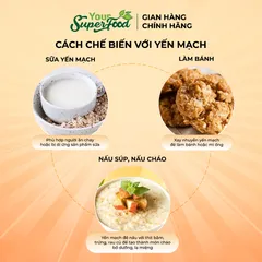 Yến Mạch Canada Thượng Hạng, Hũ 500g - Your Superfood