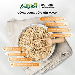 Yến Mạch Canada Thượng Hạng, Hũ 500g - Your Superfood