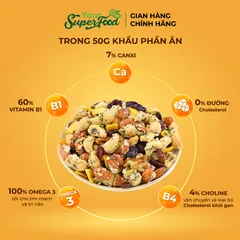 Hạt Dinh Dưỡng Omega Mix, Hũ 240g - Your Superfood