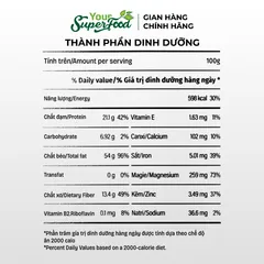 (MỚI) Hạt Dinh Dưỡng Healthy Mix Xoài Dừa, Hạnh Nhân, Điều, Dẻ Cười, Xoài Sấy, Dừa Sấy, Nho Khô Từ Your Superfood
