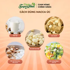 Macca Úc Thượng Hạng, Nứt vỏ, Túi 500g - Your Superfood