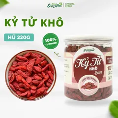 Kỷ Tử Đỏ (Câu Kỉ Tử) Sấy Khô An Mộc Sắc Giúp Đẹp Da, Bổ Máu, Dễ Ngủ, Sáng Mắt, Làm Trà Dưỡng Nhan, Chè Dưỡng Nhan