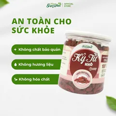 Kỷ Tử Đỏ (Câu Kỉ Tử) Sấy Khô An Mộc Sắc Giúp Đẹp Da, Bổ Máu, Dễ Ngủ, Sáng Mắt, Làm Trà Dưỡng Nhan, Chè Dưỡng Nhan