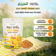(MỚI) Hạt Điều Nhân Vị Mật Ong, Sữa Dừa, Tỏi Ớt, Phô Mai Thơm Ngon, Ăn Vặt Lành Mạnh Từ You Superfood