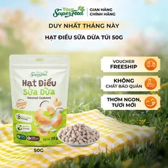 (MỚI) Hạt Điều Nhân Vị Mật Ong, Sữa Dừa, Tỏi Ớt, Phô Mai Thơm Ngon, Ăn Vặt Lành Mạnh Từ You Superfood