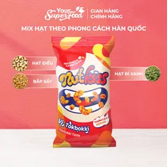 Snack Nutkiss Your Superfood – Combo Vị Chanh Dừa, Tokbokki, Phô Mai 30g, Bánh Ăn Vặt Cho Bé