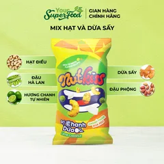 Snack Nutkiss Your Superfood – Combo Vị Chanh Dừa, Tokbokki, Phô Mai 30g, Bánh Ăn Vặt Cho Bé