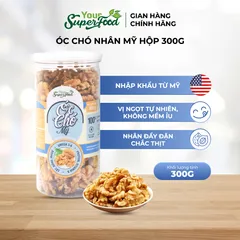 Óc Chó Mỹ Thơm Béo, Nguyên Quả, Túi 500g - Your Superfood