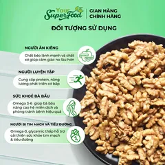 Óc Chó Chile Thượng hạng, Nguyên quả, Túi 500g - Your Superfood