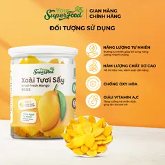 Xoài Sấy Dẻo Ít Đường 2% Đường Thơm Ngon Từ Your Superfood