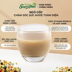 Ngũ Cốc Nguyên Chất Quê Tôi, Không Đường, Hộp 264g - Your Superfood