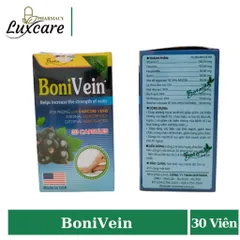 BoniVein 30 viên - Hỗ Trợ Suy Giãn Tĩnh Mạch Chân & Trĩ 