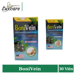BoniVein 30 viên - Hỗ Trợ Suy Giãn Tĩnh Mạch Chân & Trĩ 