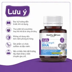 [ Nhập khẩu ] Viên bổ sung DHA Healthy Care của Úc 60 viên