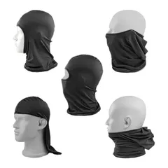 Combo 5 Cái Khăn Trùm Đầu Ninja Fullface Kiêm Khẩu Trang Chống Nắng Chống Bụi Thông Thoáng