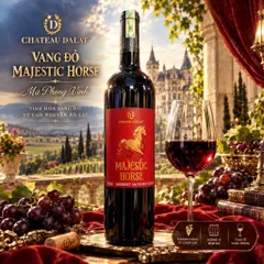 Vang Đỏ Estate Merlot 13%Độ Chai 750mil - Vang Đà Lạt Ladofoods