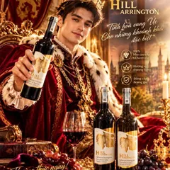 Vang Đỏ Của Úc Hill Harrington Cabernet   Gold 13%độ Chai 720mill