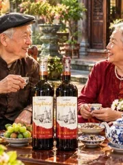 Vang Đỏ Superior 12.8%độ Red Wi.ne Chai 720mill