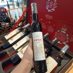 Vang Đỏ Apec (Cabernet Sauvignon Merlot) Red Wine 12đ.ộ  Chai 375ml - Vang Đà Lạt Ladofoods