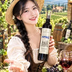 Vang Đỏ Apec Cabernet Sauvignon ( Shiraz & Merlot) Red Wine 12đ.ộ  Chai 375ml - Vang Đà Lạt Ladofoods