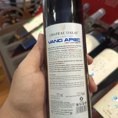 Vang Đỏ Apec Cabernet Sauvignon ( Shiraz & Merlot) Red Wine 12đ.ộ  Chai 375ml - Vang Đà Lạt Ladofoods