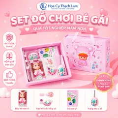 Bộ Quà Tặng Tốt Nghiệp Cho Bé Trai Bé Gái, Hộp Quà Đồ Chơi Văn Phòng Phẩm Dễ Thương