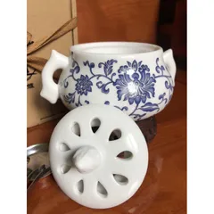 Lò xông trầm hương bằng điện đầy đủ chế độ chỉnh nhiệt hẹn giờ, chất liệu sứ cao cấp cách nhiệt. (QUÀ  : 20g dăm trầm)