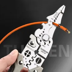 Kìm Cắt Tuốt Dây Điện Đa Năng Mingju, Gia Công Thép Không Gỉ Cao Cấp