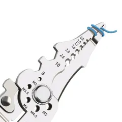 Kìm Cắt Tuốt Dây Điện Đa Năng Mingju, Gia Công Thép Không Gỉ Cao Cấp